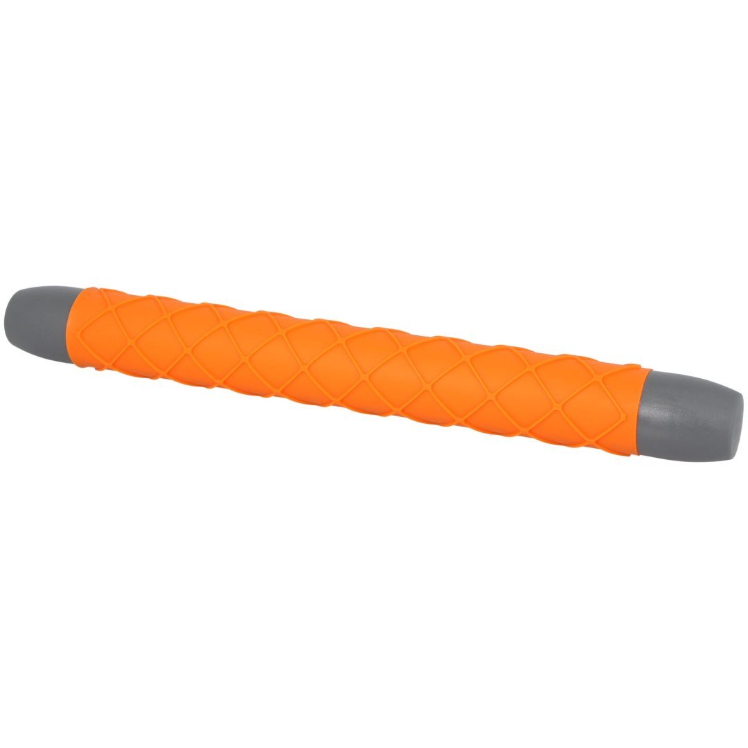 DEKORACYJNY SILIKONOWY WAŁEK DO CIASTA 35,5cm BRUNBESTE BB-3324 POMARAŃCZOWY