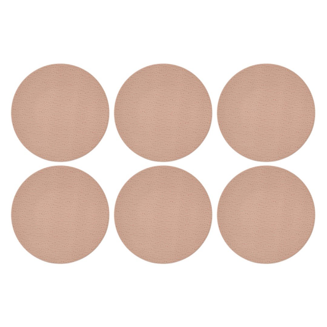 SELTMANN LIFE FASHION POSH ROSE Zestaw 6 talerzy obiadowych 28 cm