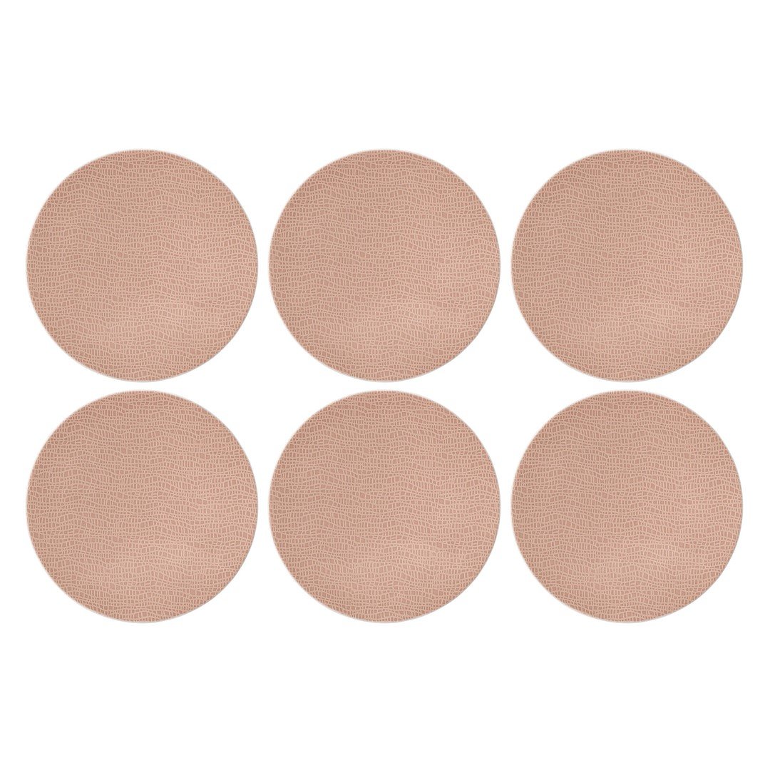 SELTMANN LIFE FASHION POSH ROSE Zestaw 6 talerzy do sałatek 22.5 cm