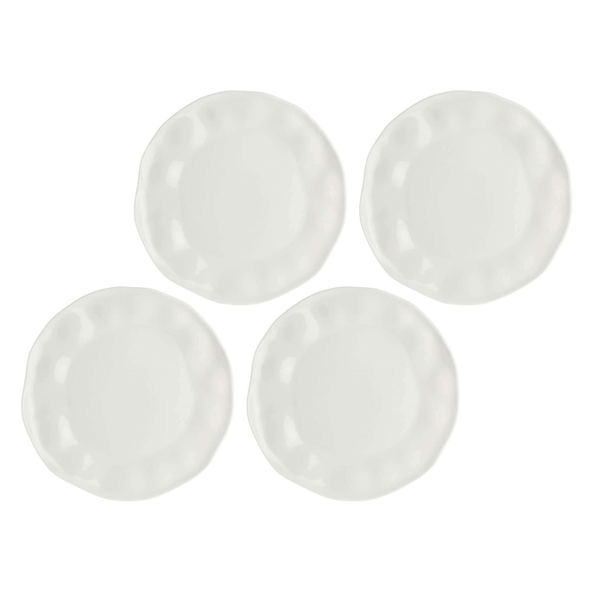 LA PORCELLANA BIANCA LUNIA Zestaw 4 talerzy obiadowych 32 cm