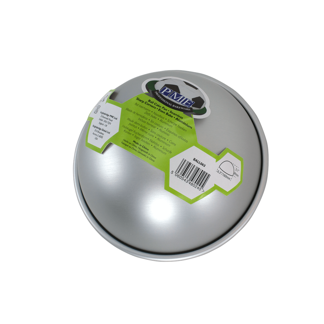 PME Forma do pieczenia ciasta półkula 15 cm srebrny