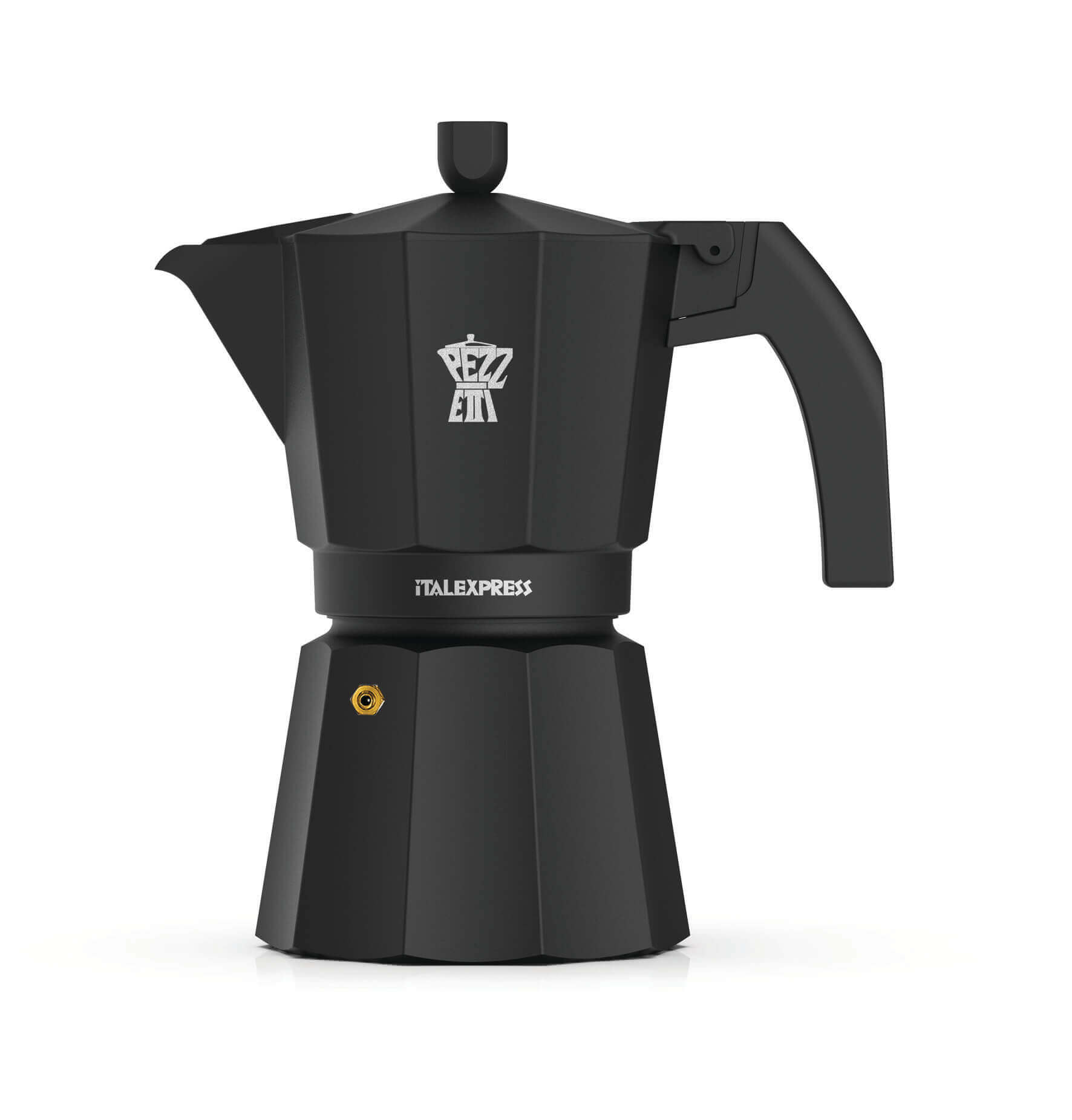 PEZZETTI ITALEXPRESS Emaliowana kawiarka (6 filiżanek) - Czarny