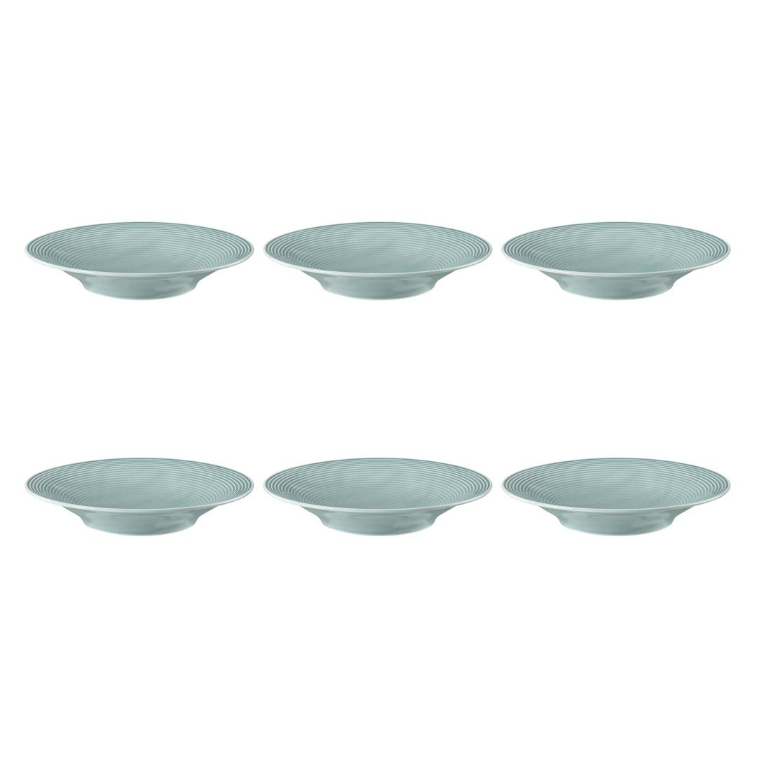 SELTMANN BEAT COLOR GLAZE Zestaw 6 talerzy do zupy 22.5 cm