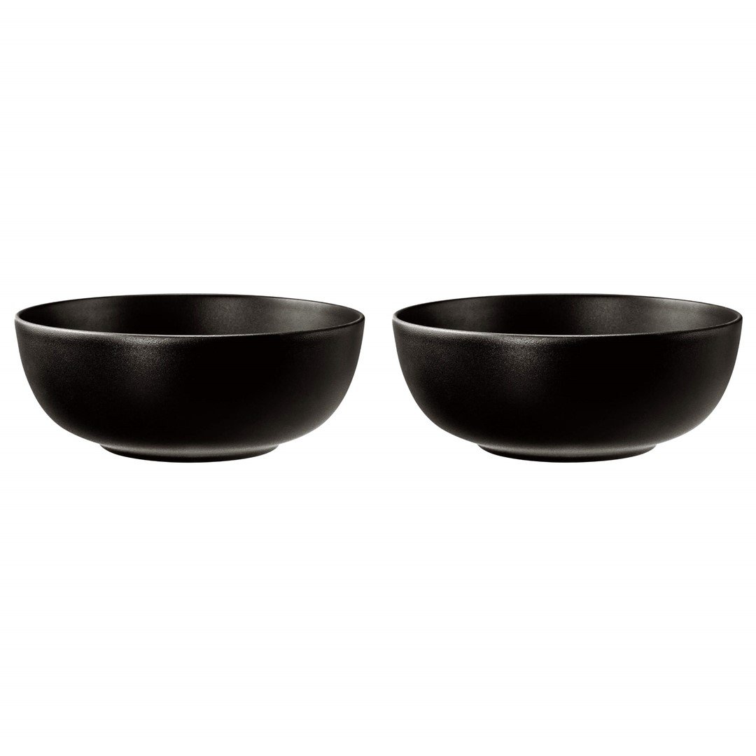 SELTMANN LIBERTY VELVET BLACK Zestaw 2 misek 20 cm