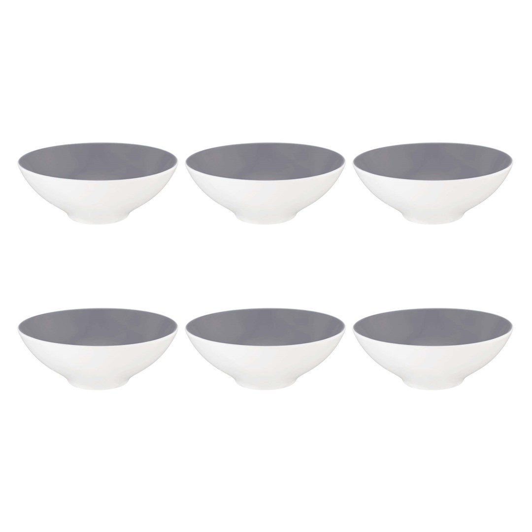 SELTMANN LIFE FASHION ELEGANT GREY Zestaw 6 miseczek 14.5 cm