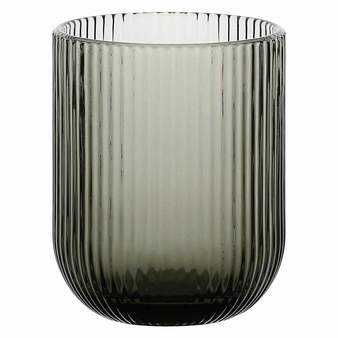 ROSE&TULIPANI TWISTY Szklanka szara 260 ml