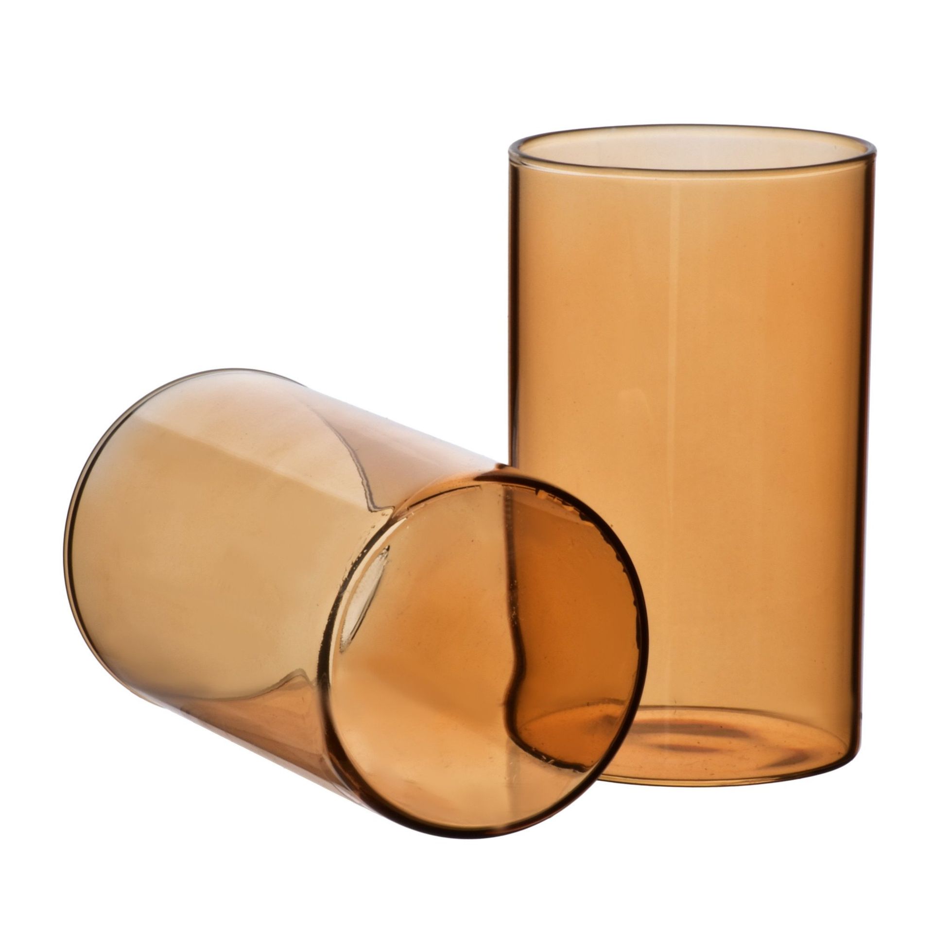 ROMANE Komplet 4 szklanek 380ml borokrzemowe 7x7xh12cm