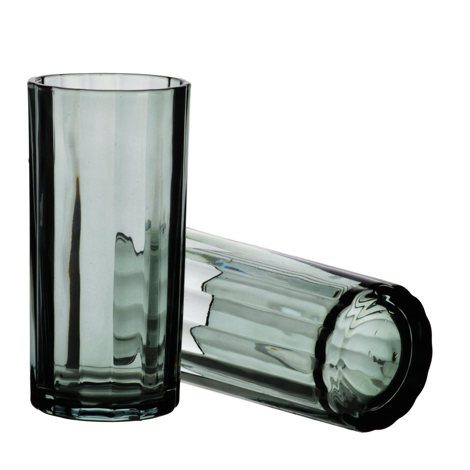 ELISE STRIPES Komplet 4 szklanek 360ml 7x7xh15cm