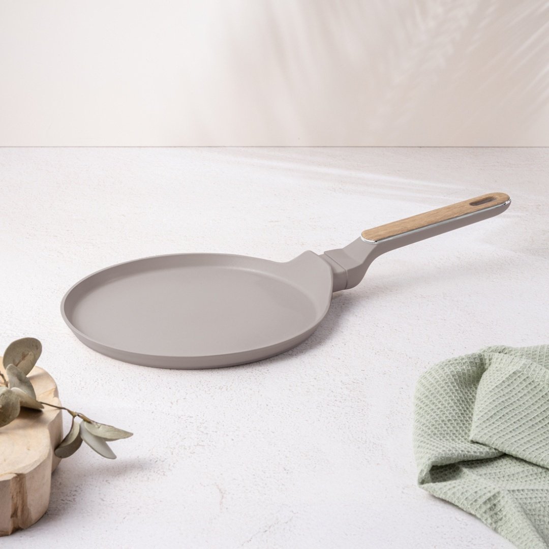 Patelnia do naleśników 25 cm BerlingerHaus Taupe Nordic BH-8329