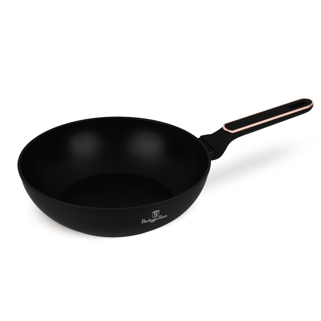 Patelnia Wok 28cm BerlingerHaus BH- 8353 Black Rose Collection
