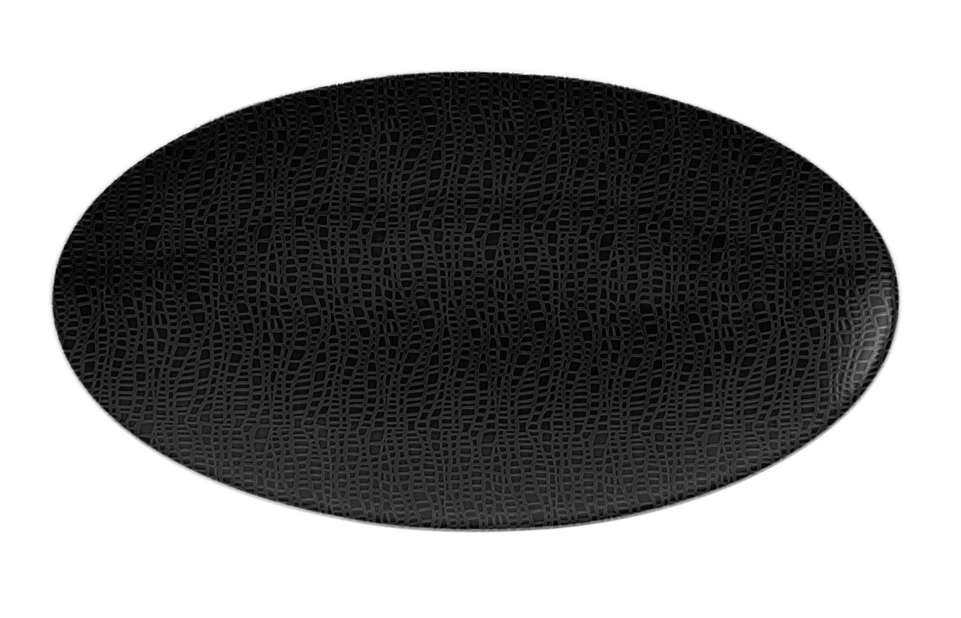 SELTMANN LIFE FASHION GLAMOROUS BLACK Półmisek owalny 33 x 18 cm