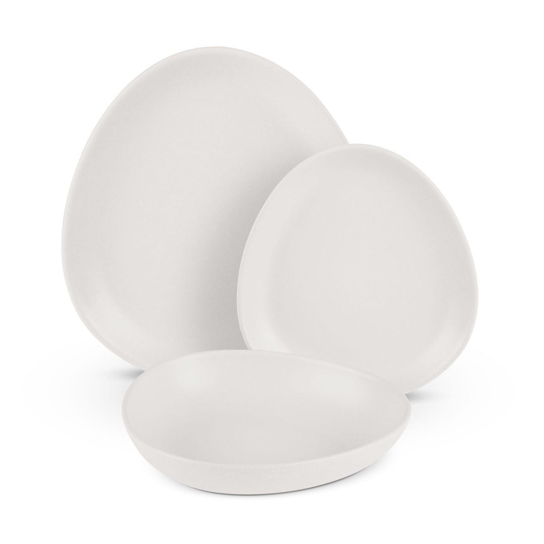 ZASTAWA STOŁOWA SERWIS KOMPLET TALERZY NACZYŃ 18 ELE DLA 6 OSÓB BERLINGER HAUS SAHARA BH-10020