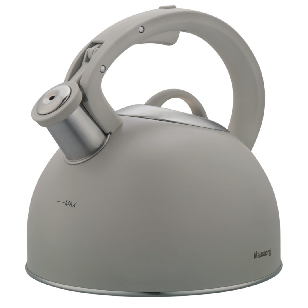 CZAJNIK STALOWY Z GWIZDKIEM 2,5L KLAUSBERG KB-7912