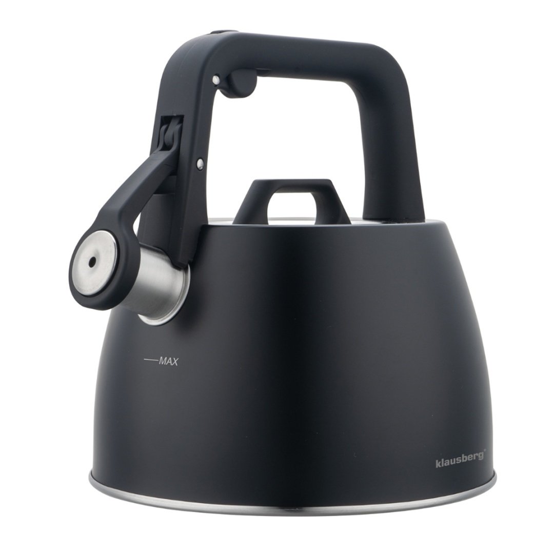 CZAJNIK STALOWY Z GWIZDKIEM 2,5L KLAUSBERG KB-7915