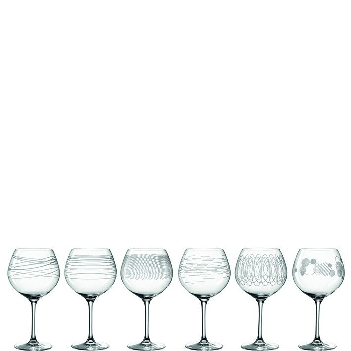 Leonardo - Zestaw 6 kieliszków do wina burgund 630ml CASELLA