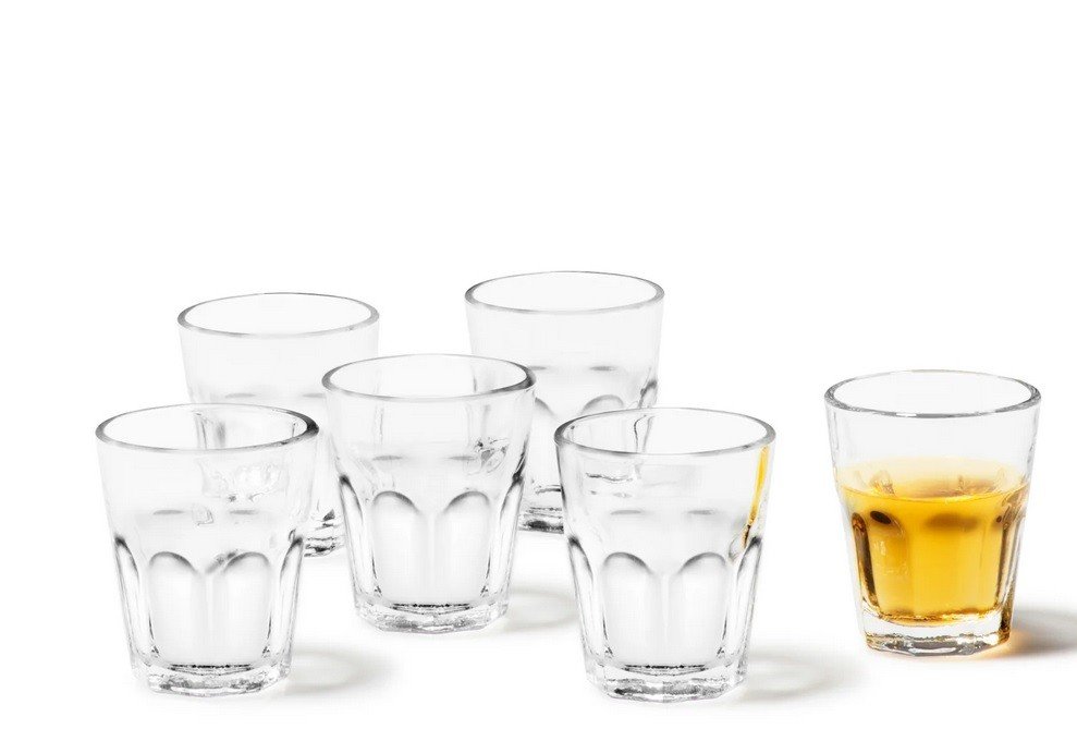 Zestaw 6 kieliszków 50ml ROCK - Leonardo