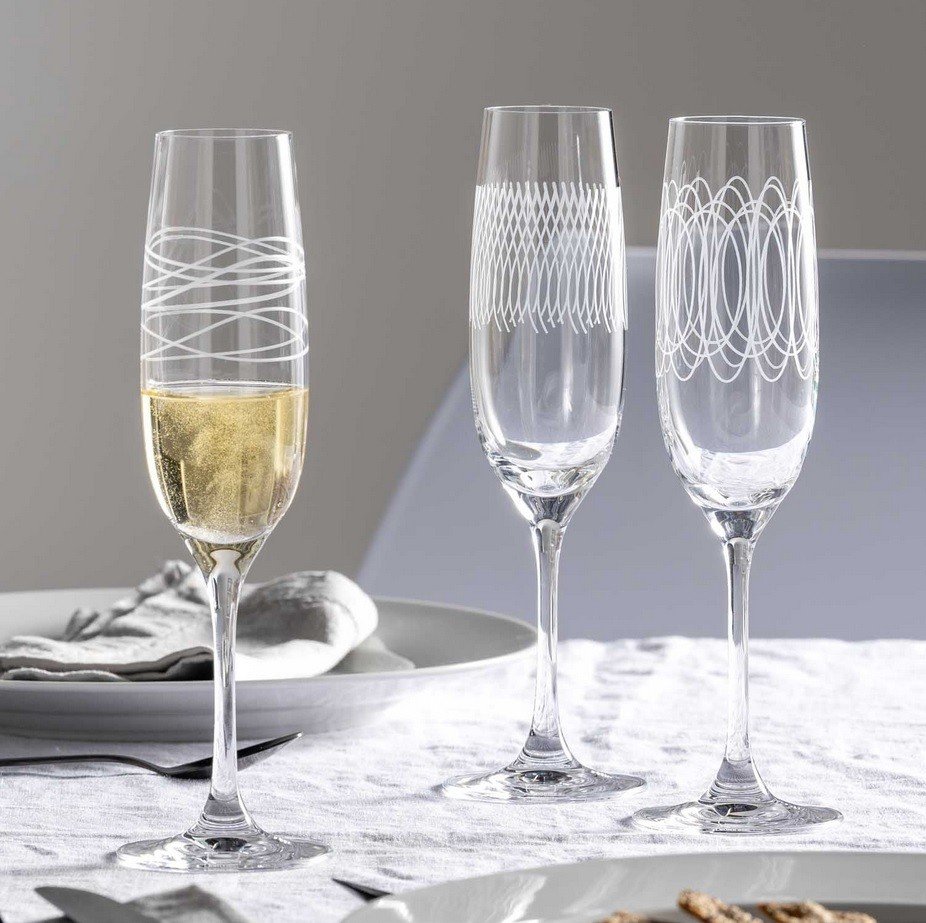 Leonardo - Zestaw 6 kieliszków do szampana 190ml CASELLA