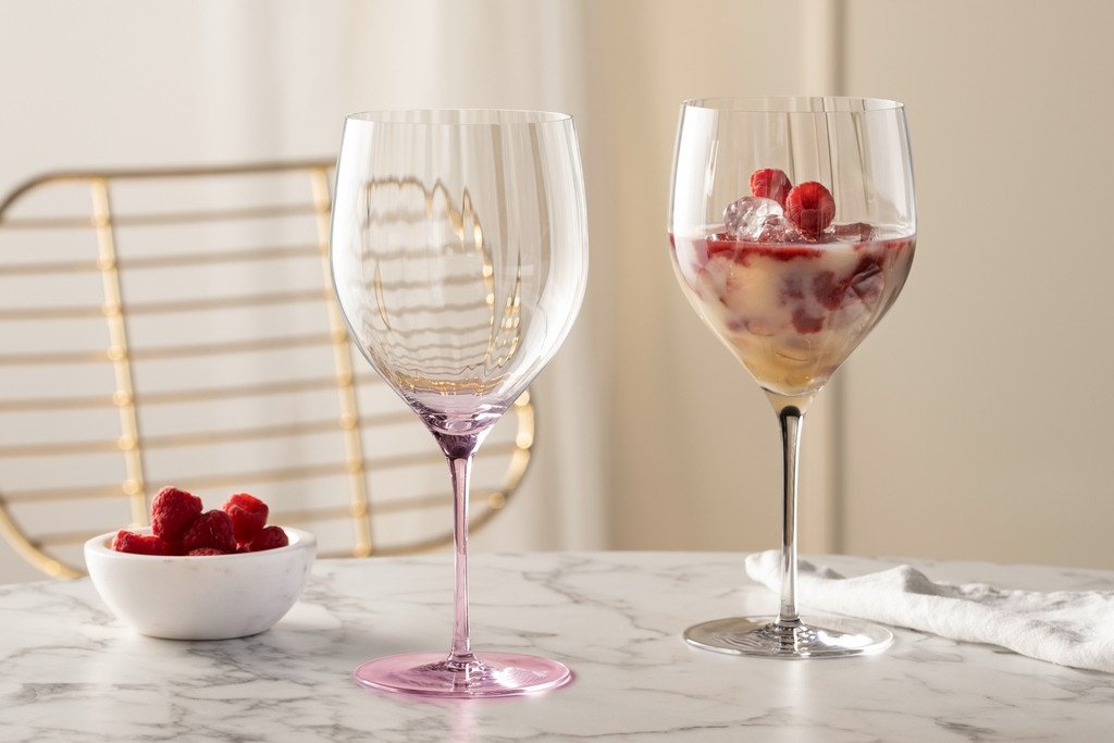 Zestaw 6 kieliszków do koktajli 750ml POESIA rose