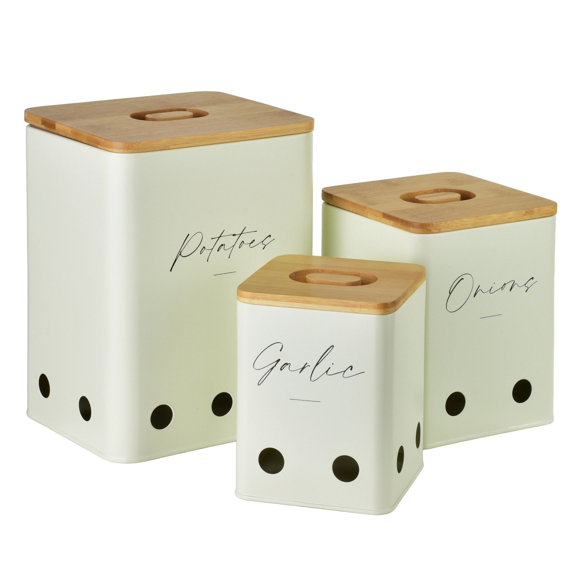 MODERN KITCHEN Pojemnik na cebulę 14,5x14,5x17,5 cm