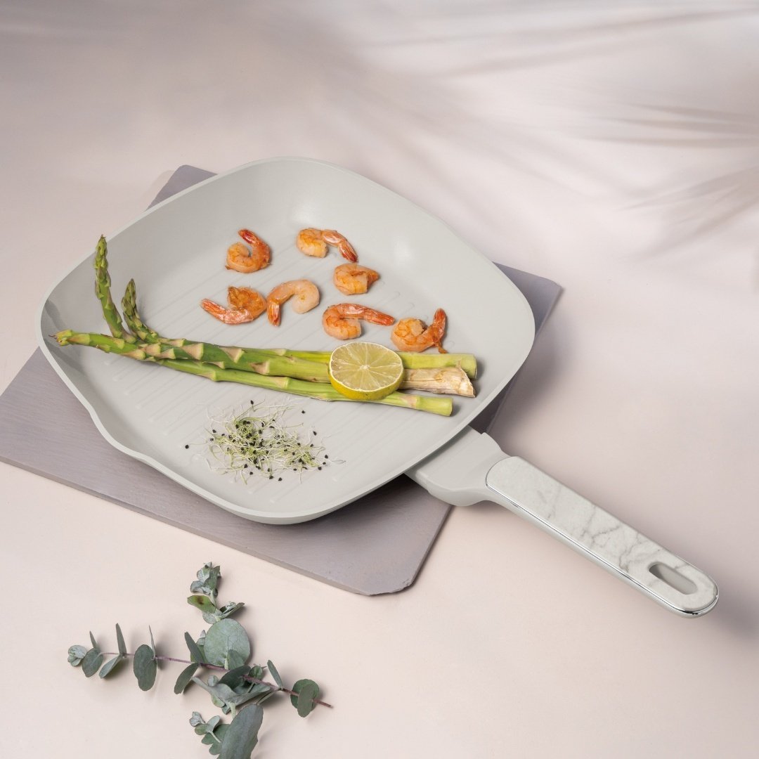 Patelnia grillowa 28 cm BerlingerHaus Sahara Marble BH-8392