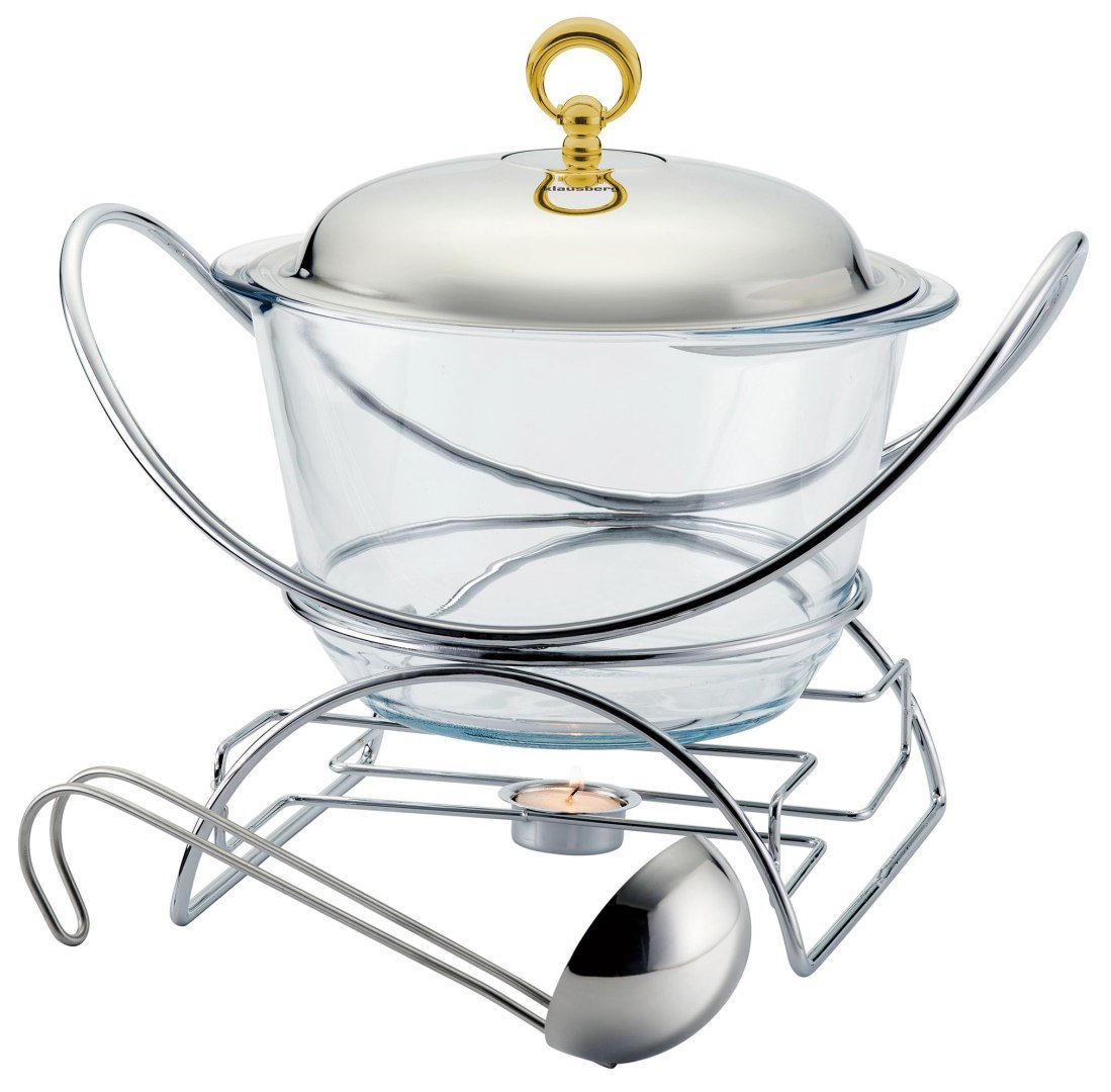 Podgrzewacz stołowy waza do zupy 4 ele. 4.0L KLAUSBERG KB-7920