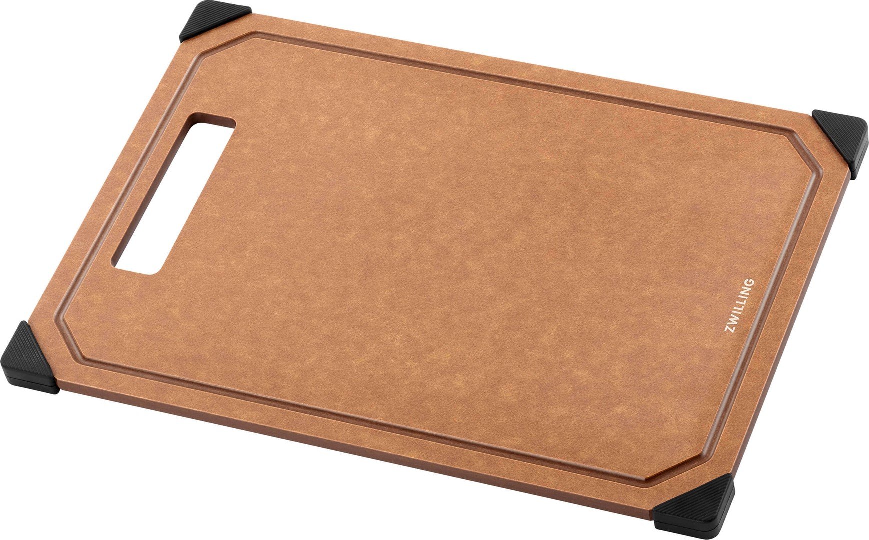 ZWILLING Deska kuchenna z włókna drzewnego - 31 x 21.5 cm, Brązowy