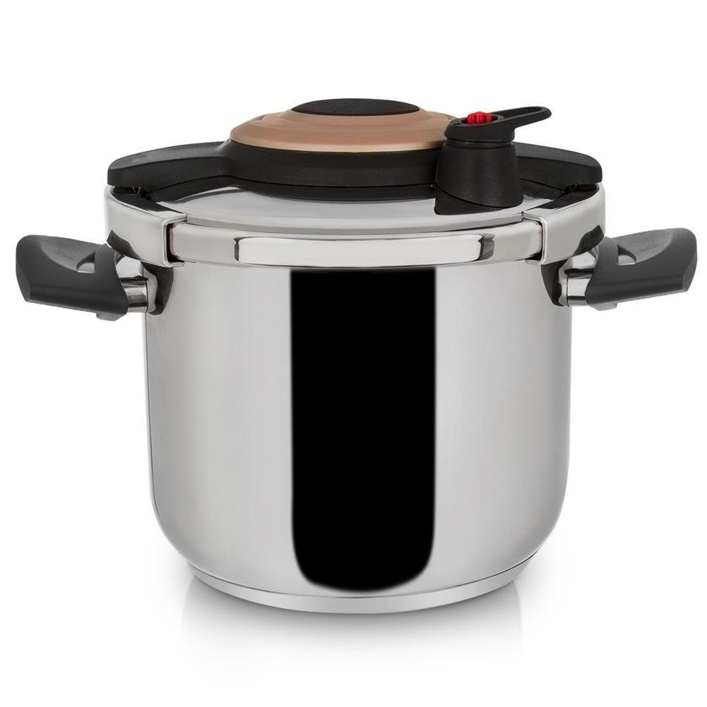 Szybkowar stalowy na gaz z automatycznym zamykaniem DRONE 5L ORION 113185