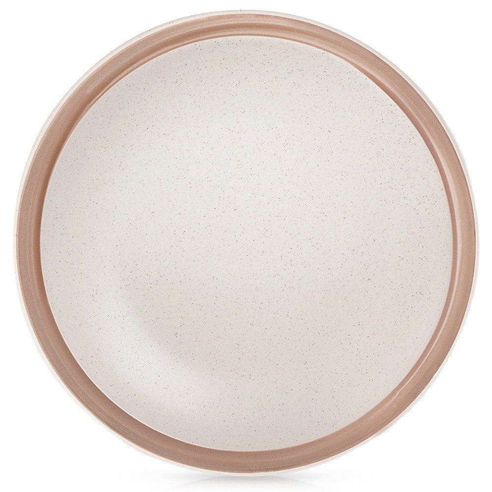 Talerz deserowy ceramiczny beżowy ARTHENA BEIGE 20.5cm NAVA 10-141-081