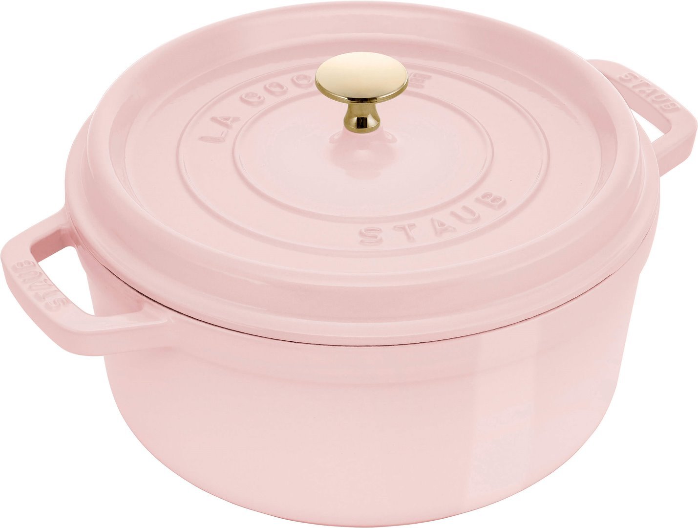 STAUB LA COCOTTE Garnek żeliwny okrągły 3.8 ltr, różowy