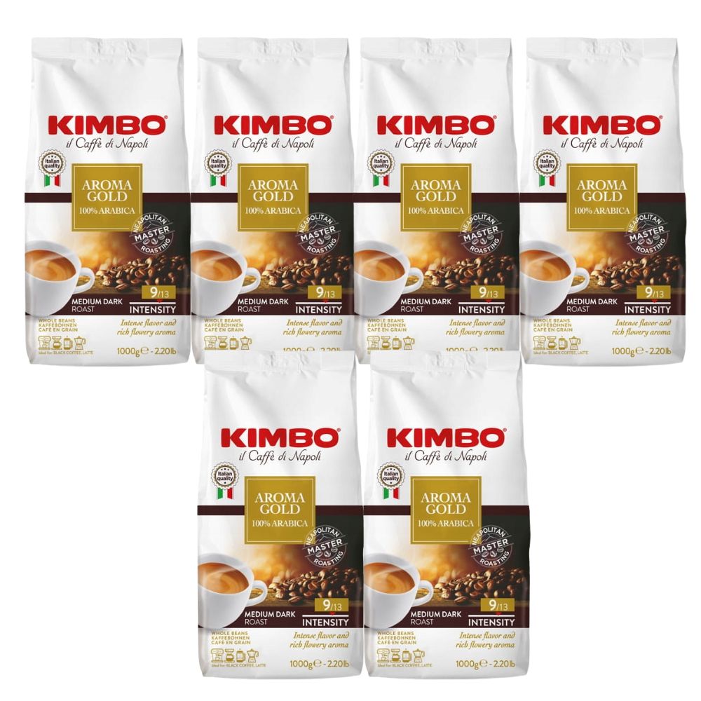 Kawa ziarnista KIMBO Aroma Gold 6kg