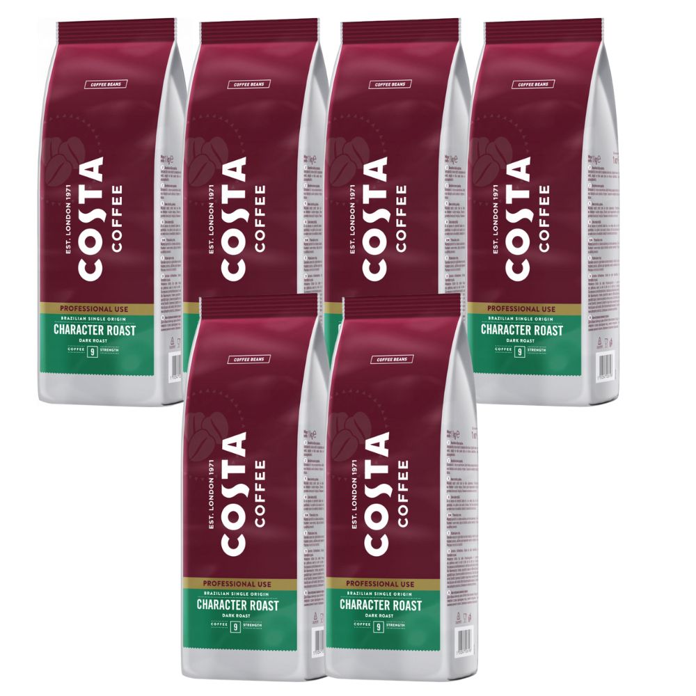 Kawa ziarnista Costa Brazilian Character Roast 6kg