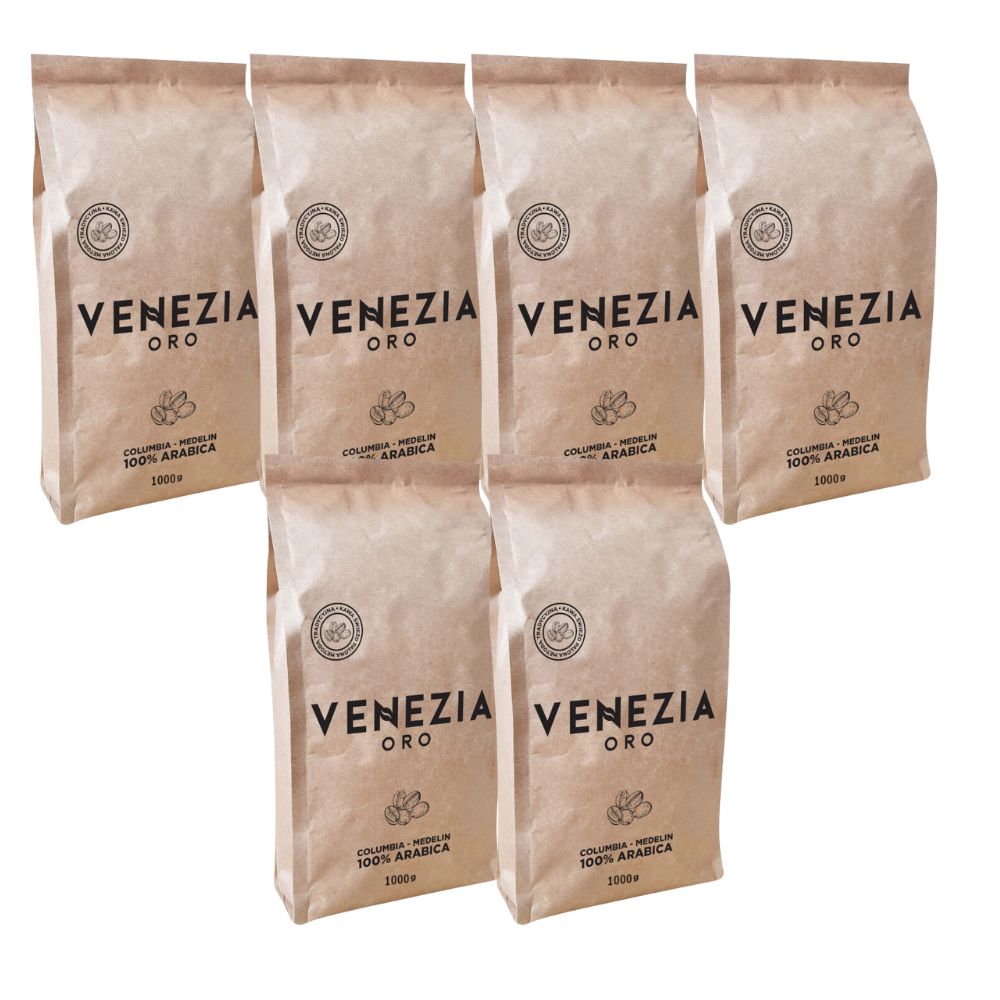 Kawa ziarnista Świeżo palona Venezia Oro 6kg