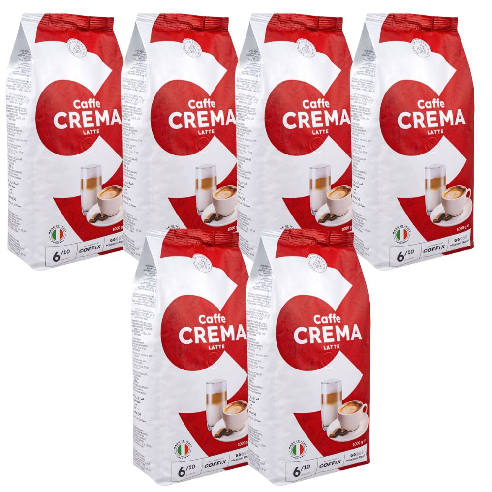 Kawa włoska ziarnista Caffe Crema Latte 6kg