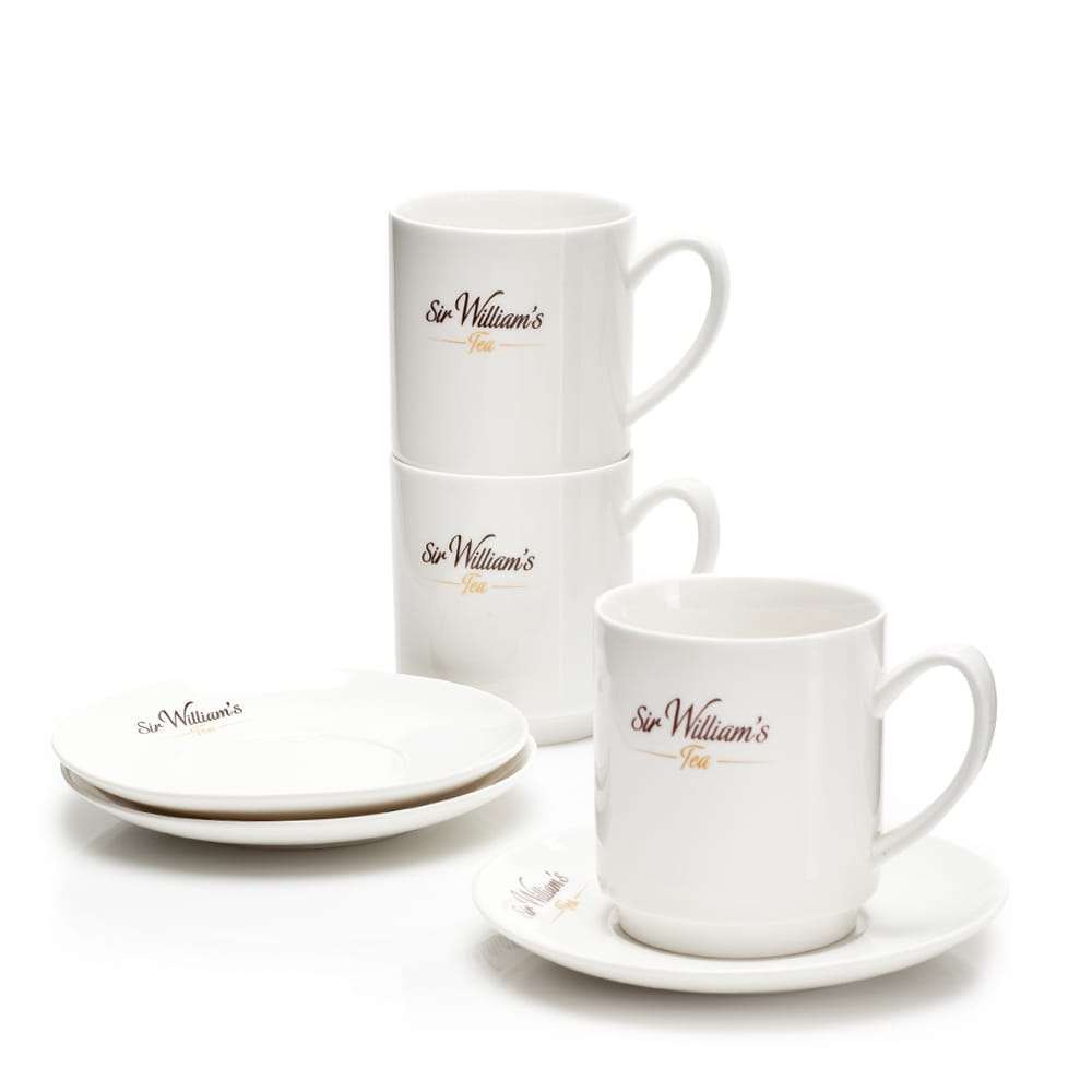 Kubek Sir Williams Tea ze spodkiem