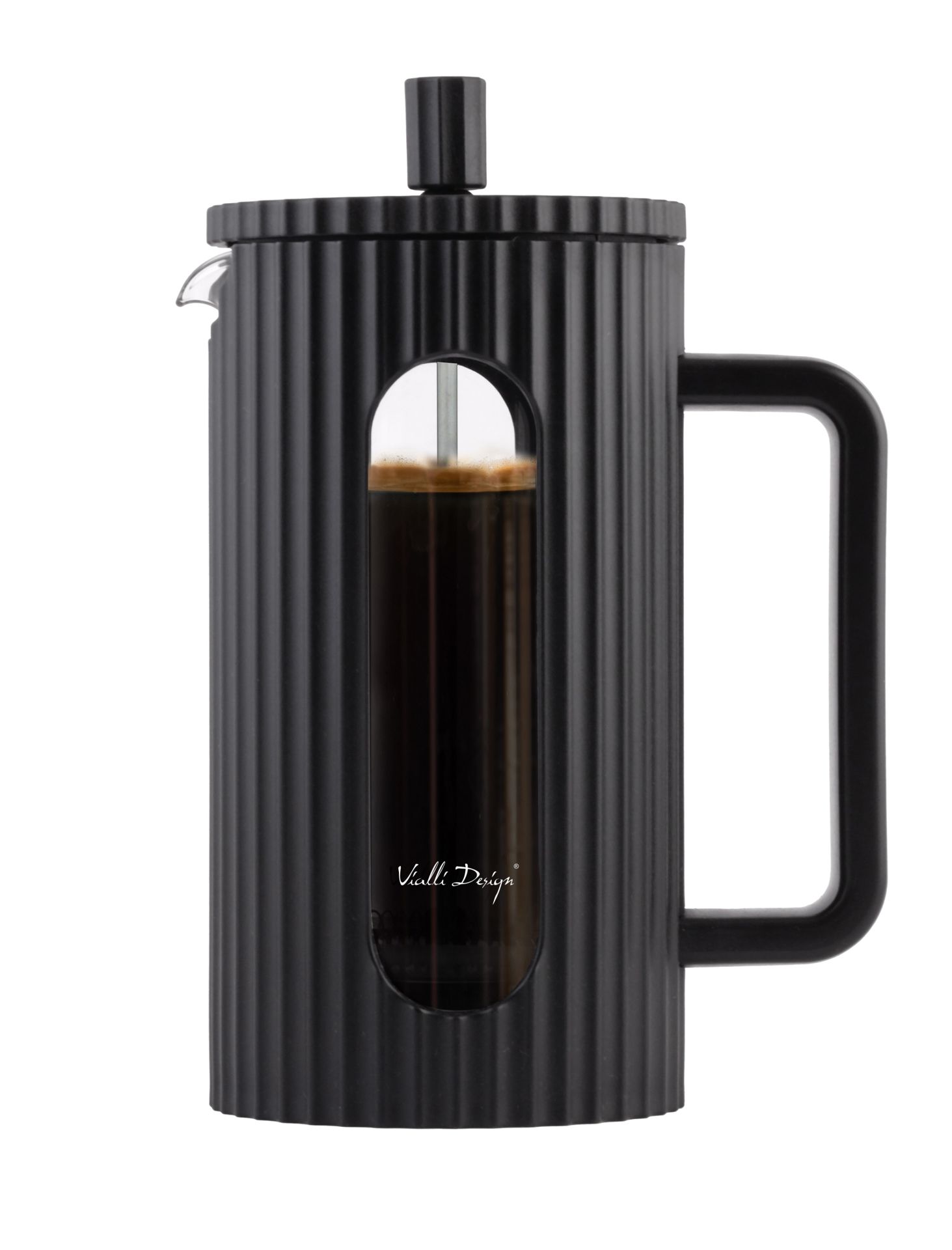 Zaparzacz do kawy i herbaty Czarny Livio 1000ml