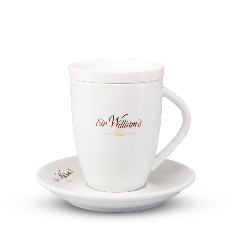 Zestaw kubek Sir Williams z przykrywką