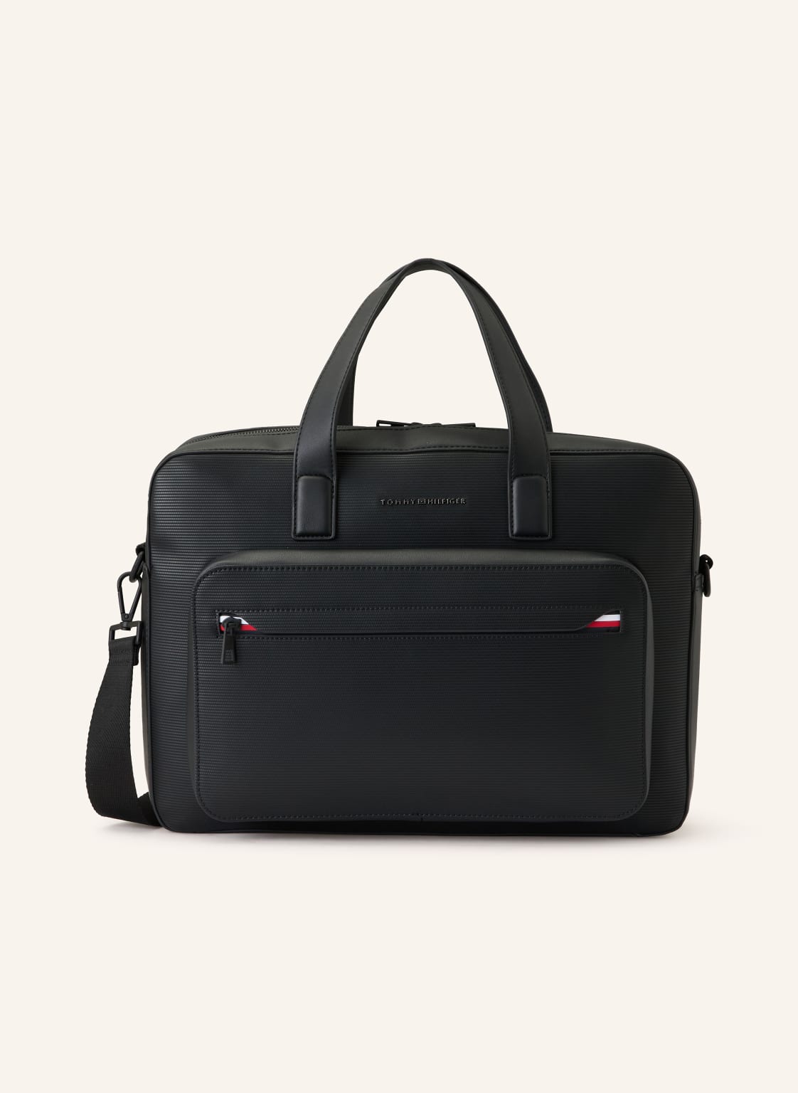 Tommy Hilfiger Torba Na Laptopa schwarz