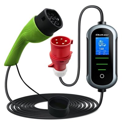 Ładowarka do samochodu elektrycznego QOLTEC 52437 Typ 2 22kW