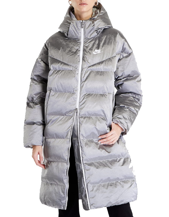 Nike Damska Długa Kurtka Parka Therma Fit Primaloft Luźna DQ6878-014 XS