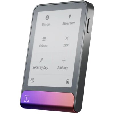 Portfel kryptowalut LEDGER Flex Magenta FCM