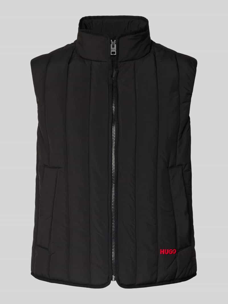 Kamizelka pikowana o kroju regular fit z wodoodpornego materiału model ‘BRENO2611’