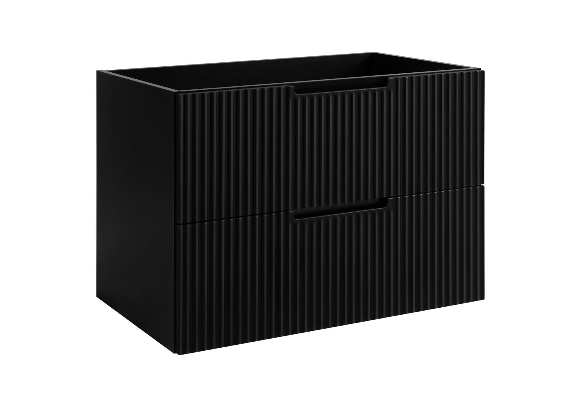 Szafka pod umywalkę Rodan Vena 80 cm czarny mat