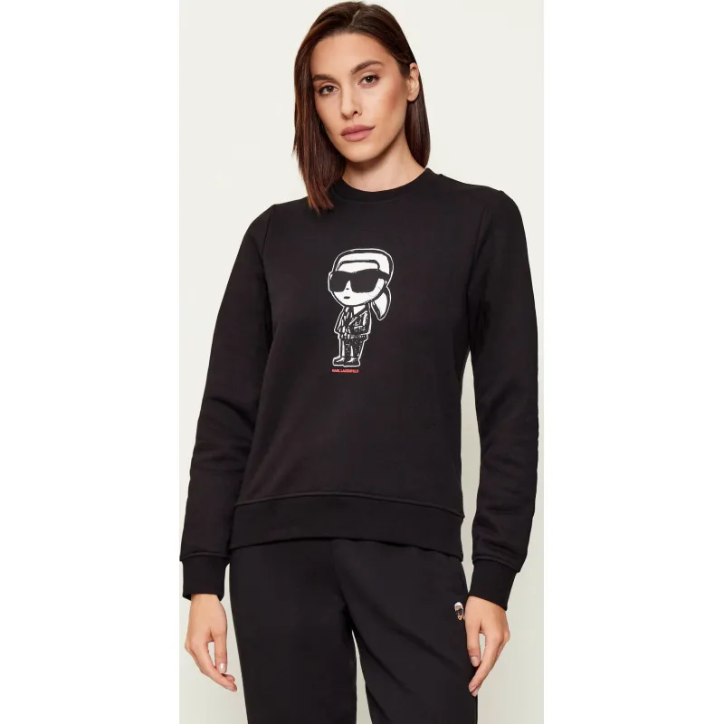 Karl Lagerfeld Bluza ikon sketch Regular Fit