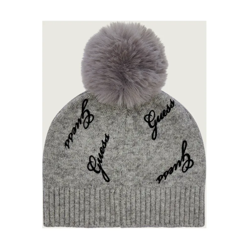 Guess Czapka | z dodatkiem wełny