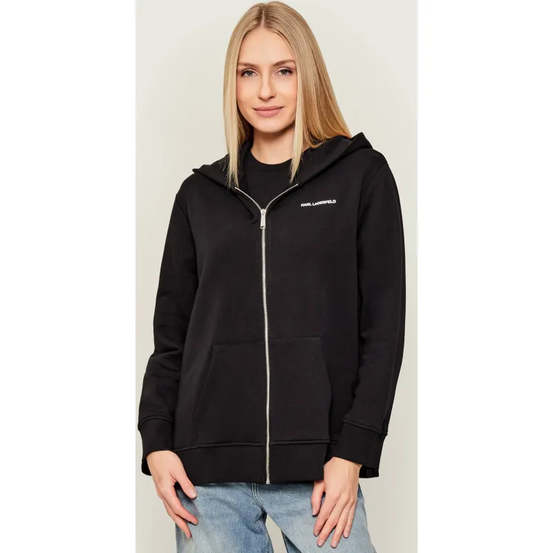 Karl Lagerfeld Bluza Snow leo | Oversize fit