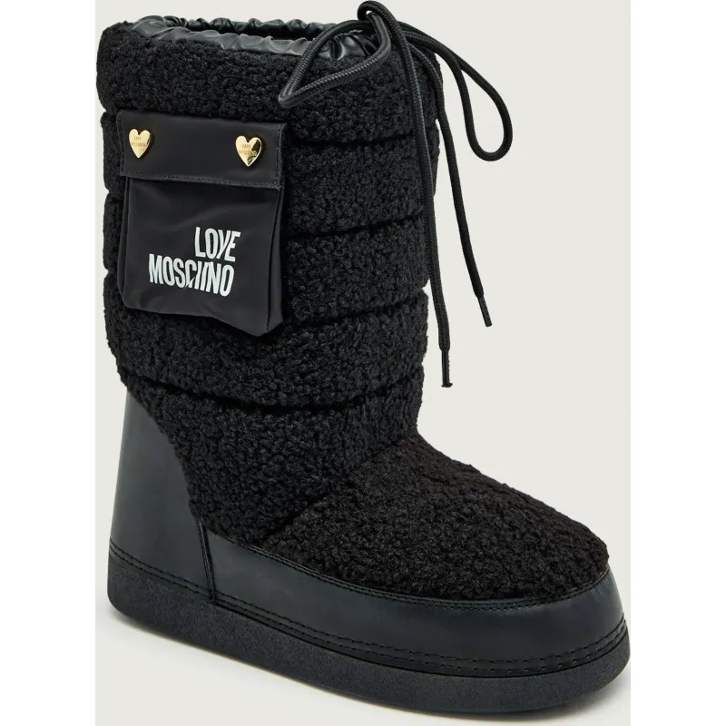 Love Moschino Śniegowce | shearling