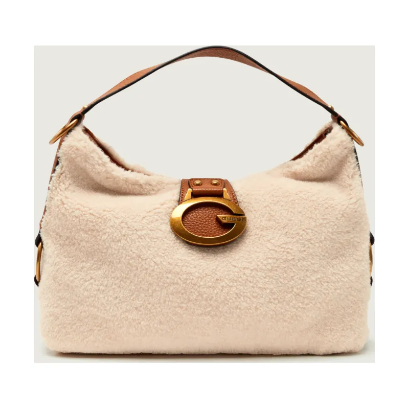 Guess Torebka na ramię CAMDEN | shearling