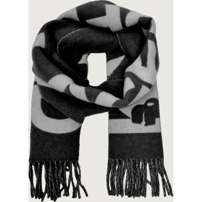 Karl Lagerfeld Wełniany szal K/essential