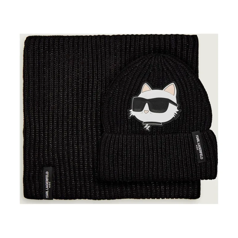 Karl Lagerfeld Kids Szal + czapka