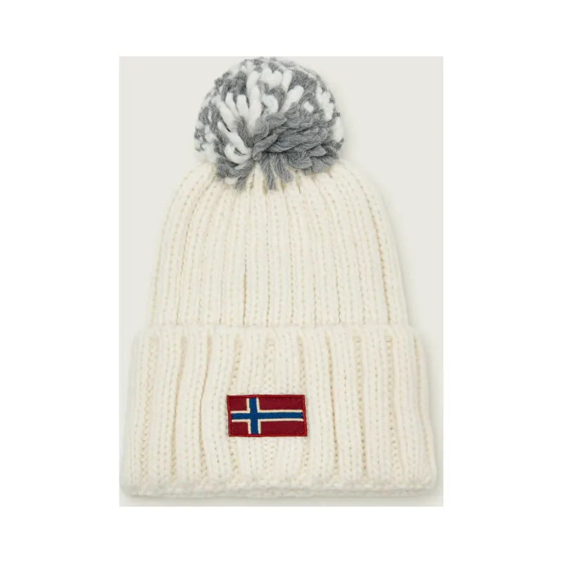 Napapijri Czapka SEMIURY W 3 z dodatkiem wełny